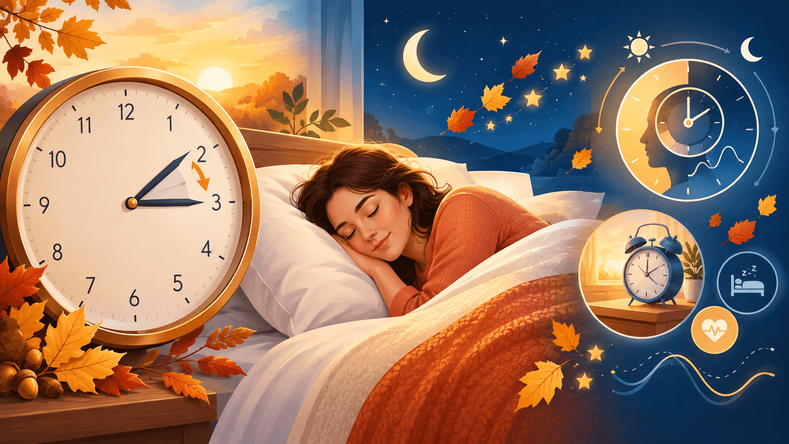 Changement d’heure : quelles conséquences sur le sommeil et la forme ?